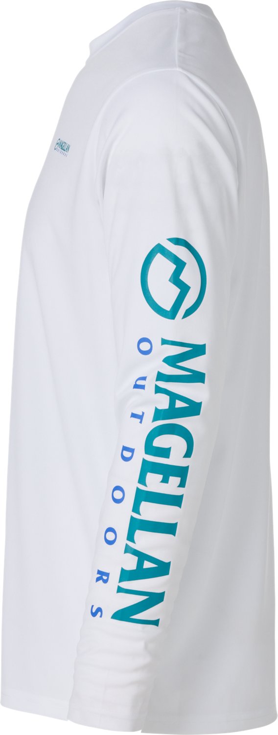 Magellan Outdoors Men's Casting Crew Core Graphic Long Sleeve T-shirt                                                            - view number 7