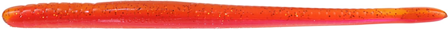 Roboworm FAT Straight Tail Fuego 6 in. Bait 8-Pack