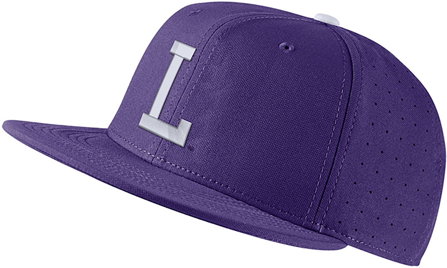 Nike Men's Louisiana State University Vault Aero True Baseball Fitted Cap - view number 1
