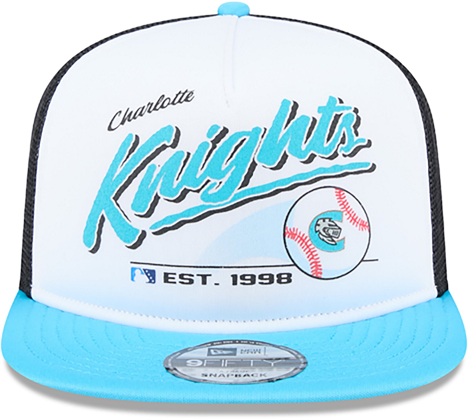 New Era Men's Charlotte Knights Retro Script 9FIFTY Cap  - view number 2