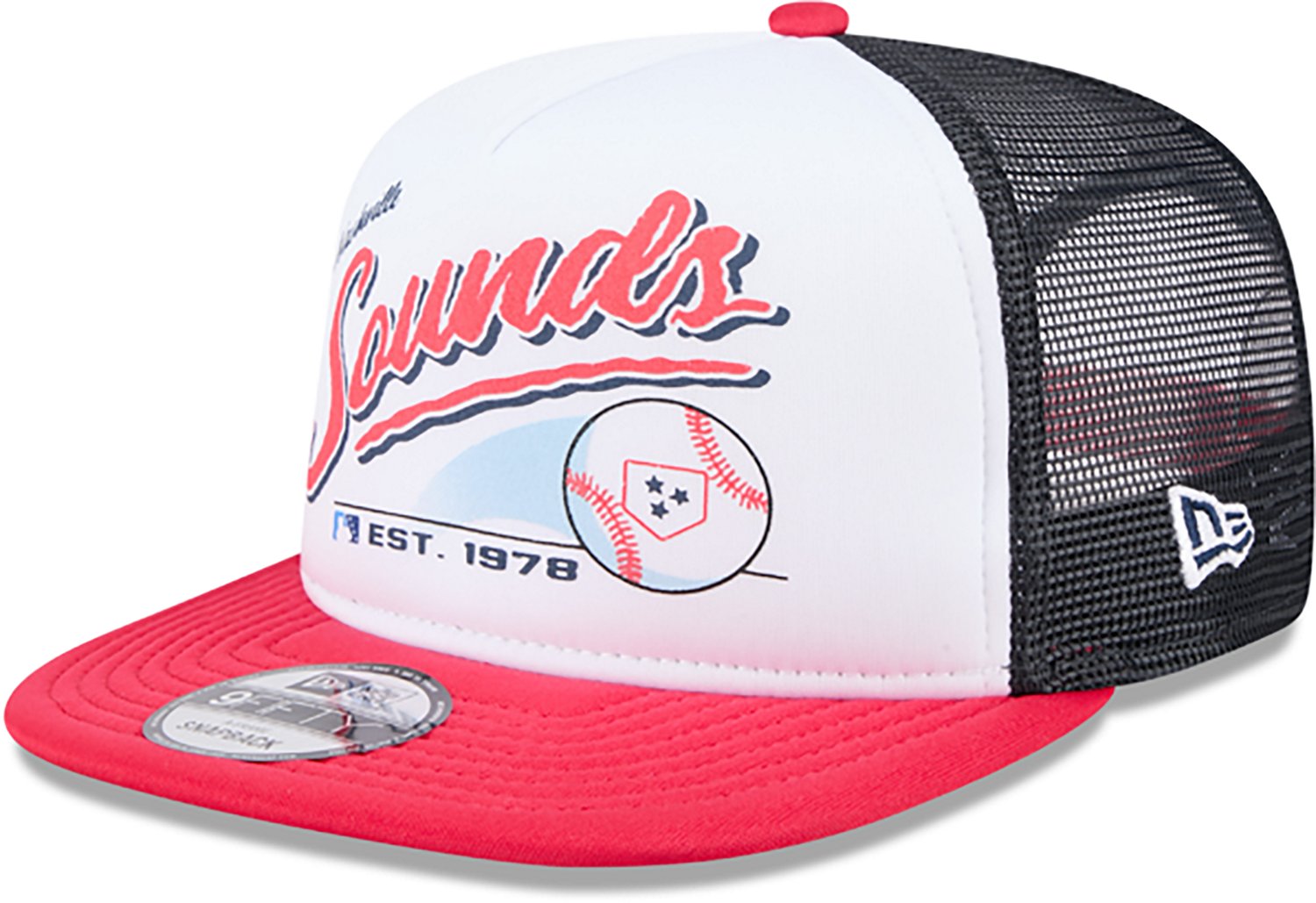 New Era Men's Nashville Sounds Retro Script 9FIFTY Cap  - view number 3