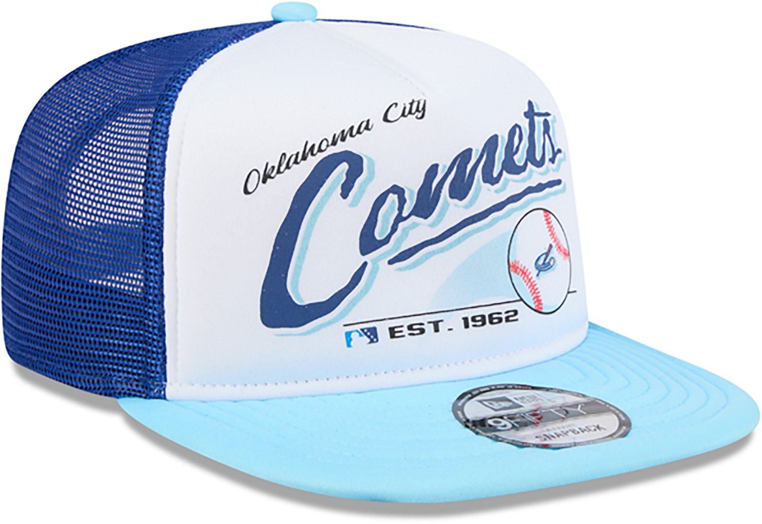 New Era Men's Oklahoma City Baseball Club Retro Script 9FIFTY Cap  - view number 4