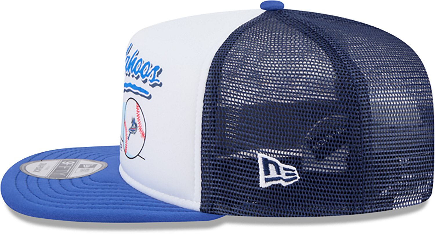 New Era Men's Pensacola Blue Wahoos Retro Script 9FIFTY Cap  - view number 7