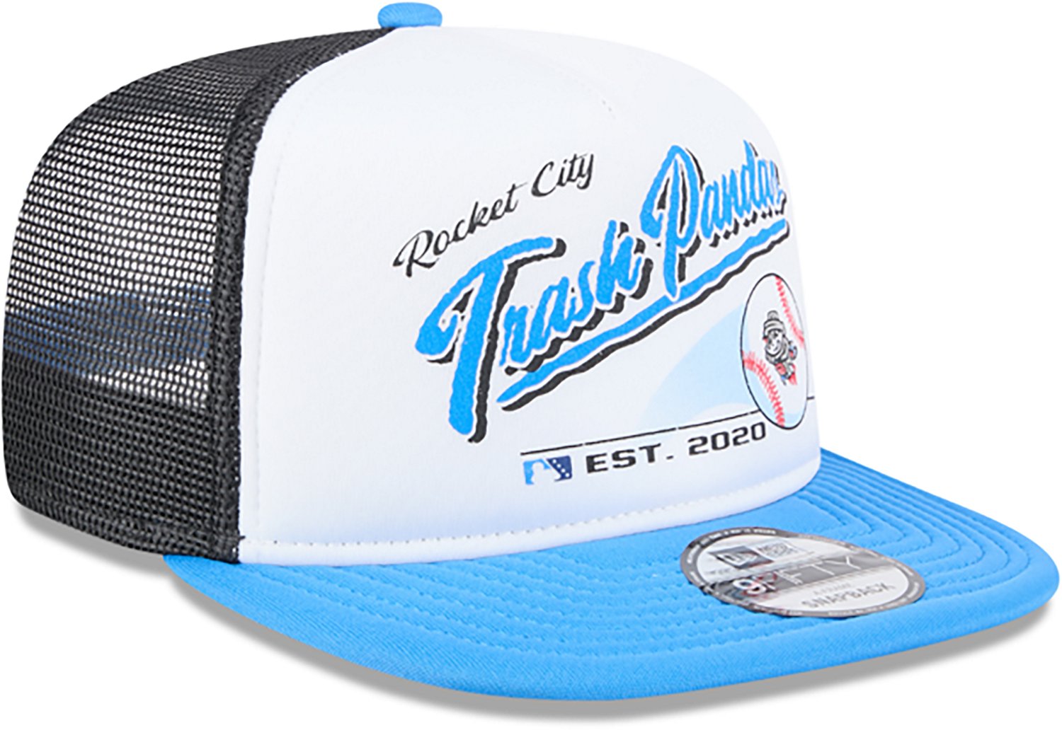 New Era Men's Rocket City Trash Pandas Retro Script 9FIFTY Cap  - view number 4