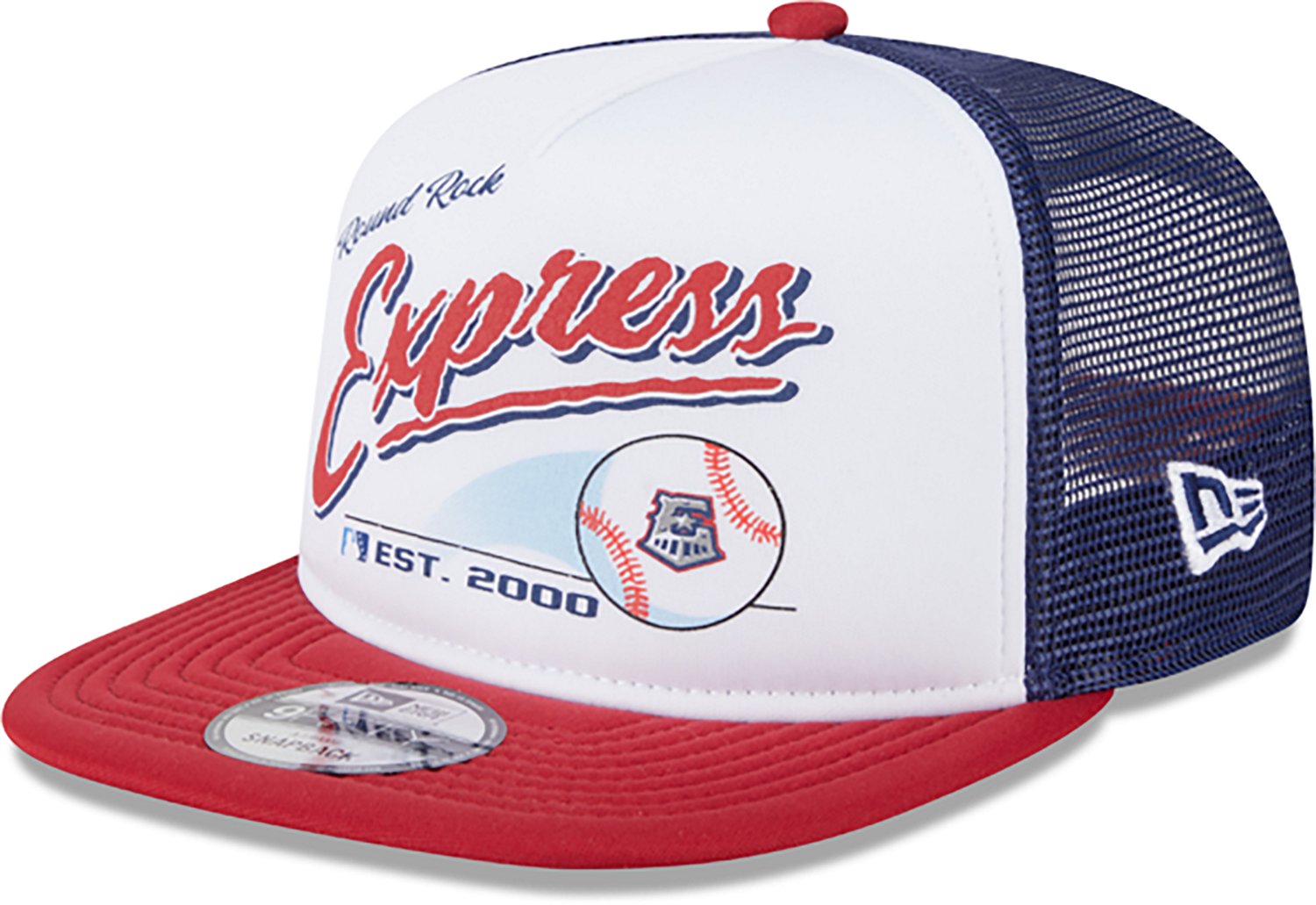 New Era Men's Round Rock Express Retro Script 9FIFTY Cap  - view number 3