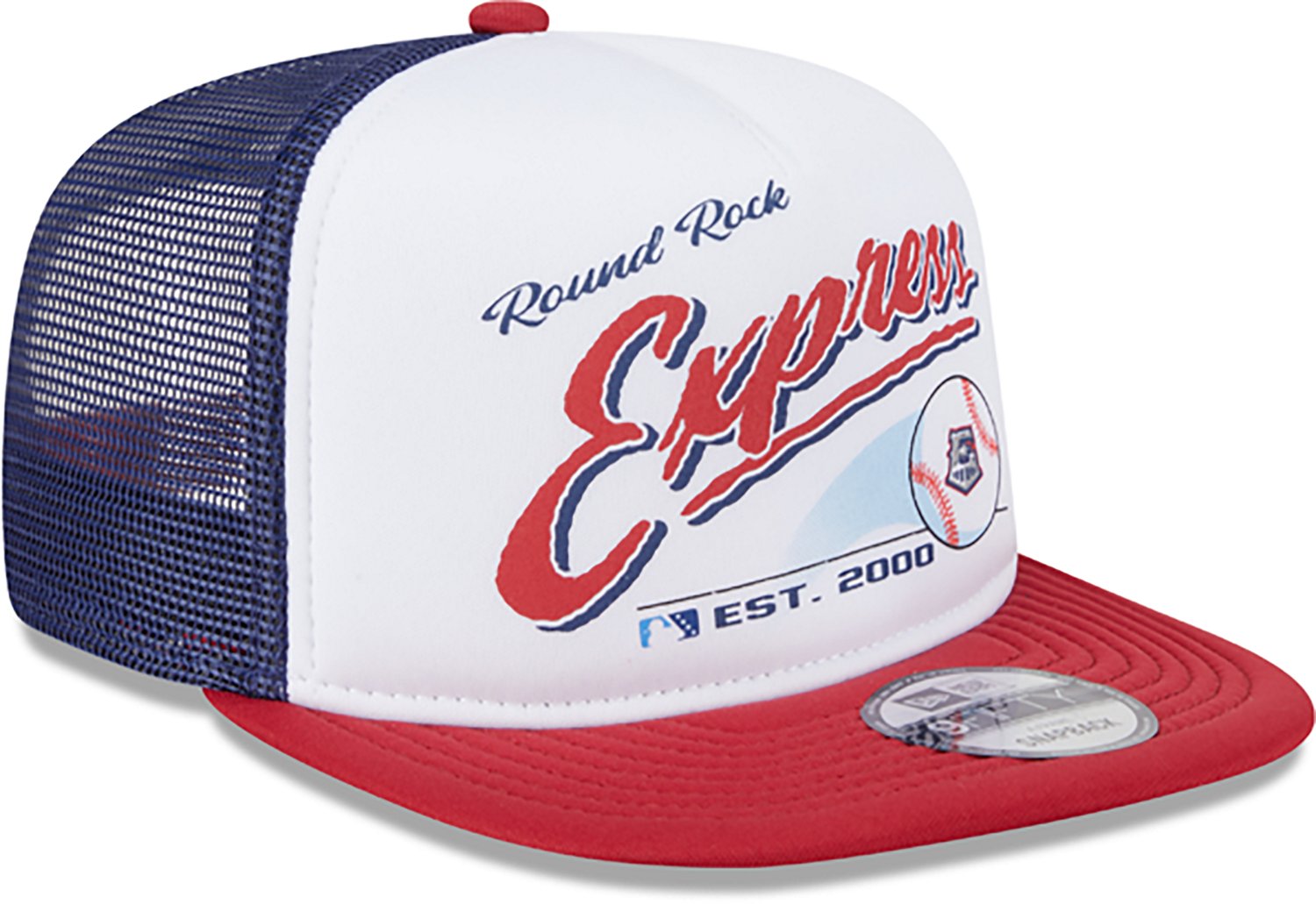 New Era Men's Round Rock Express Retro Script 9FIFTY Cap  - view number 4
