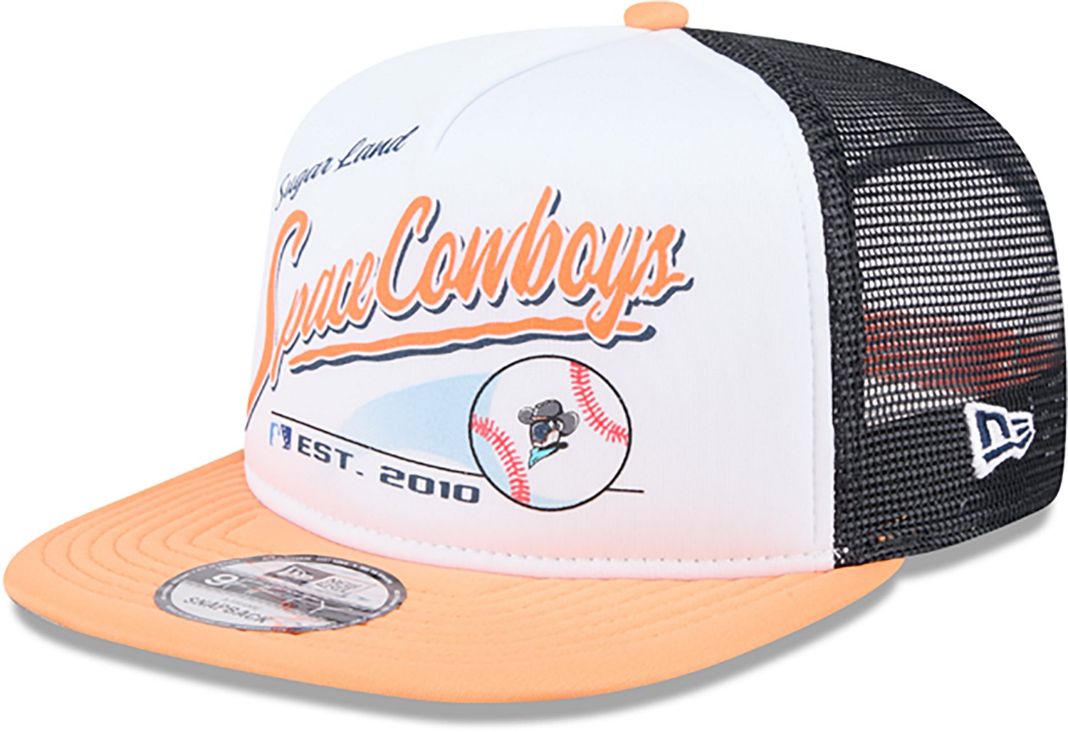 New Era Men's Sugarland Space Cowboys Retro Script 9FIFTY Cap  - view number 3