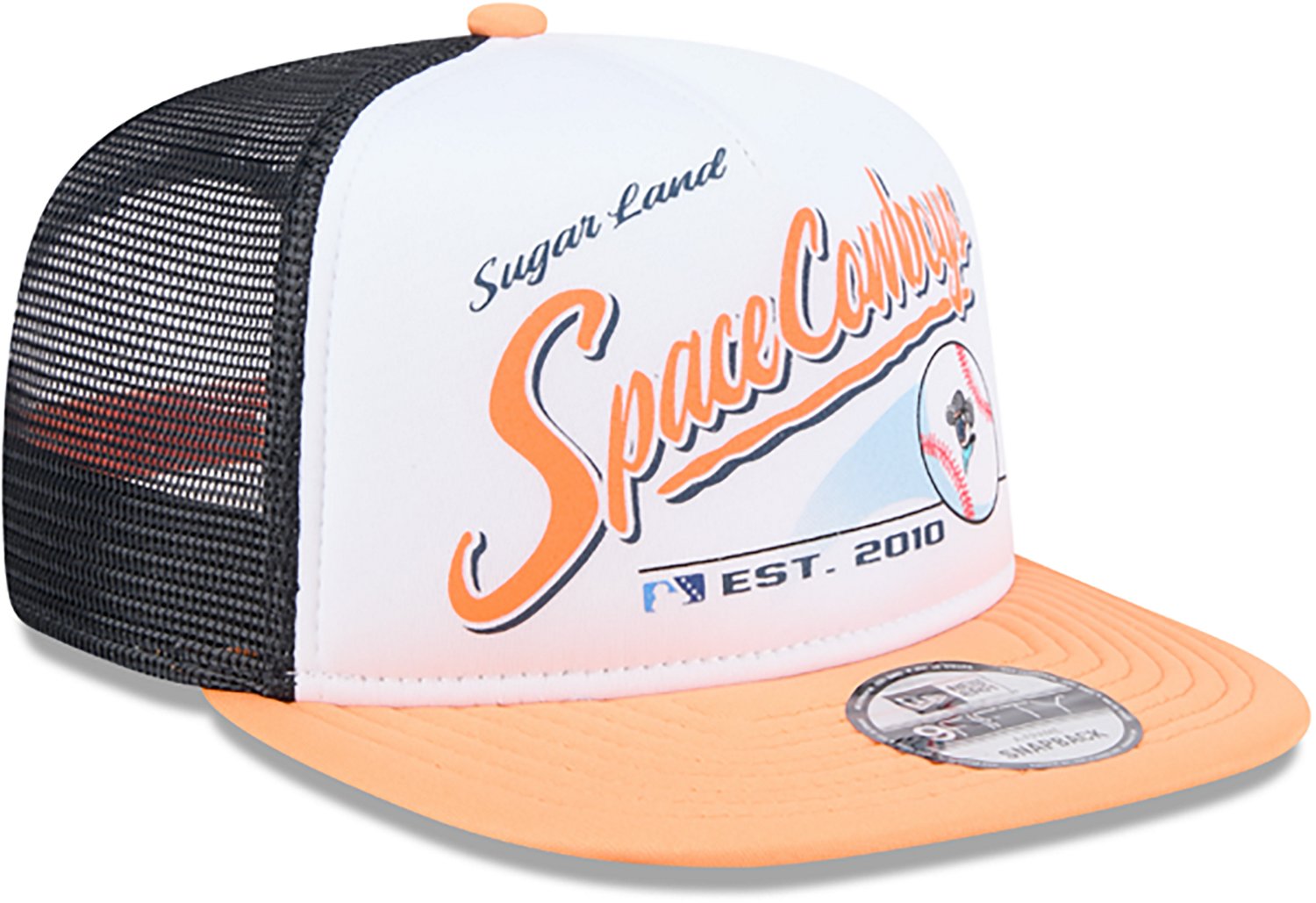 New Era Men's Sugarland Space Cowboys Retro Script 9FIFTY Cap  - view number 4