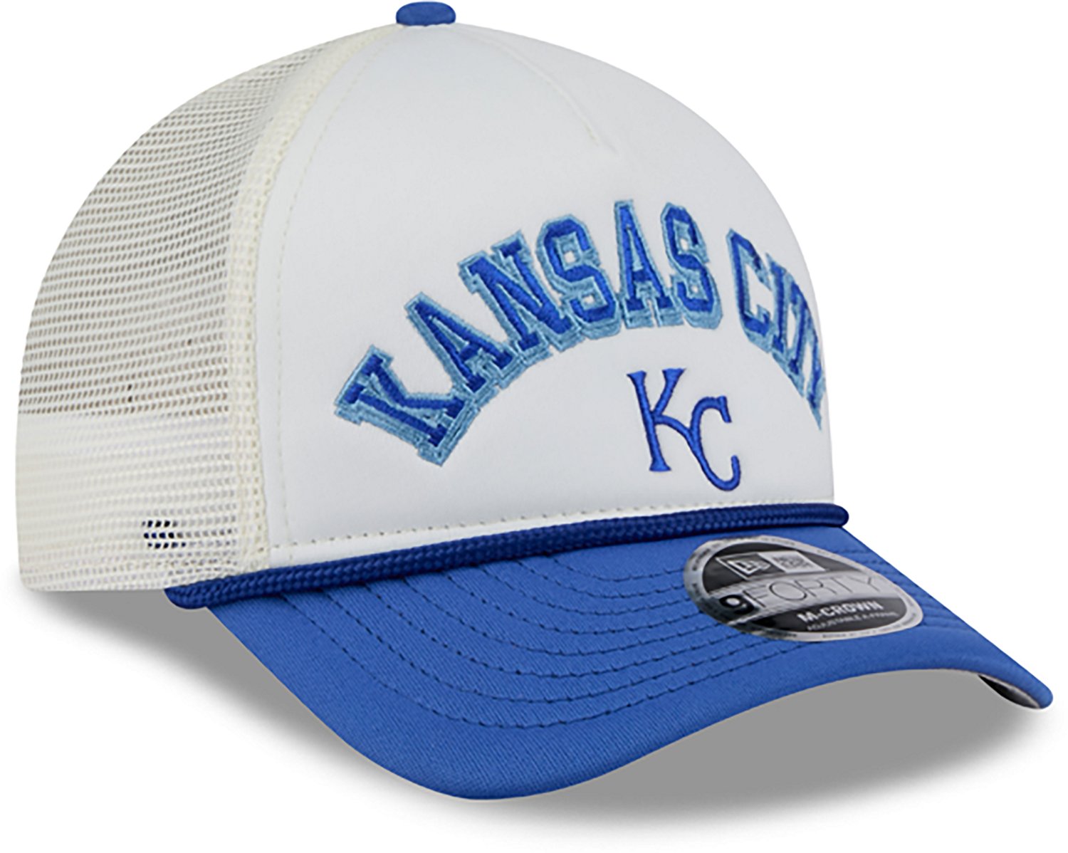 New Era Men's Kansas City Royals Chrome Arch 9FORTY Cap  - view number 4