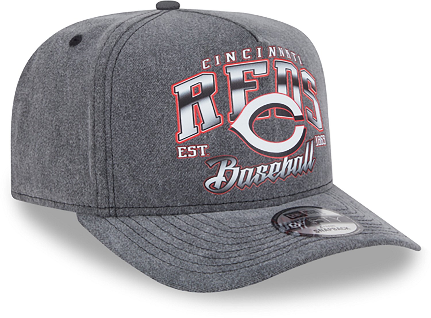 New Era Men's Cincinnati Reds Washed 9FIFTY Cap  - view number 4