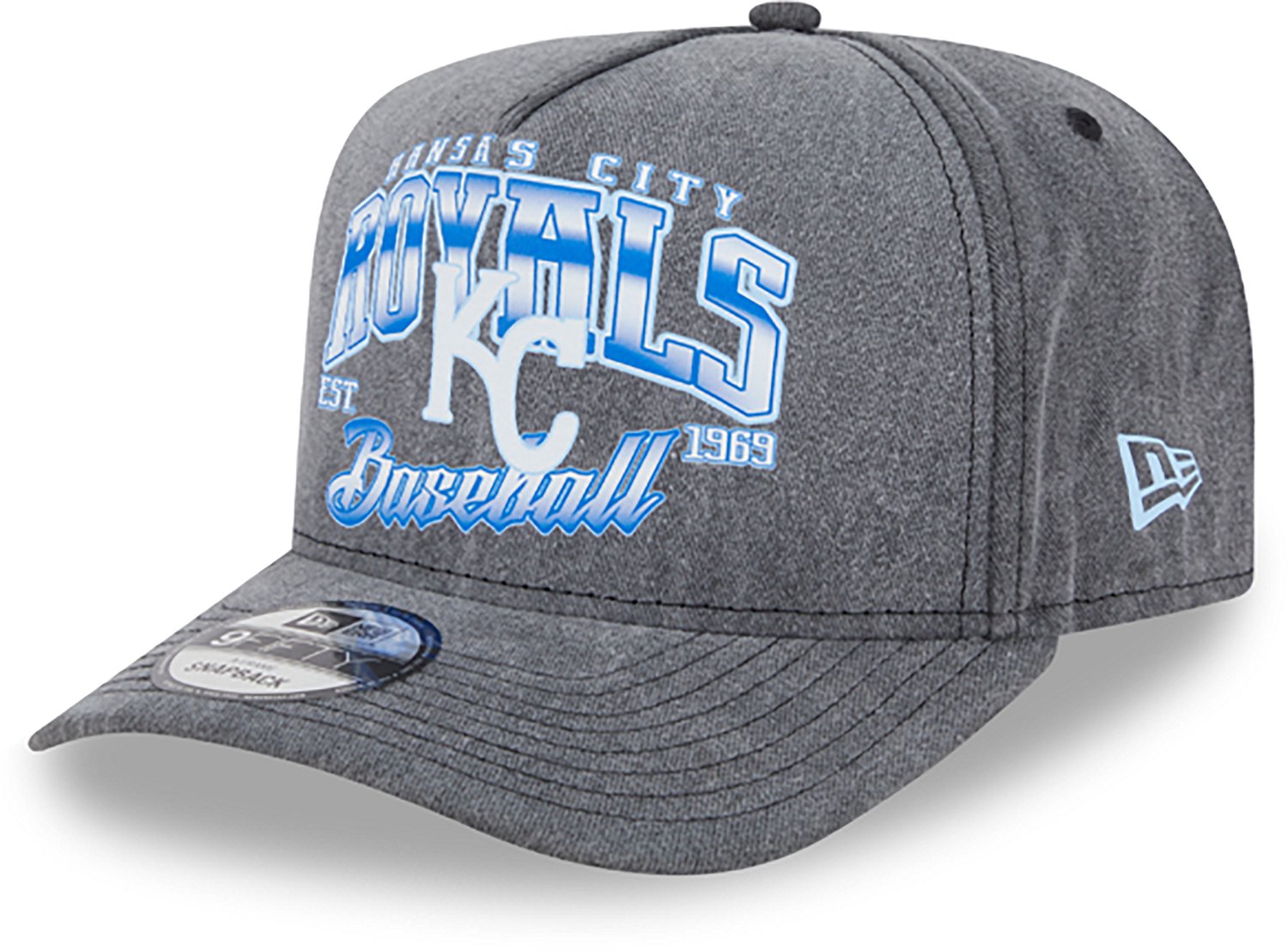 New Era Men's Kansas City Royals Washed 9FIFTY Cap  - view number 3