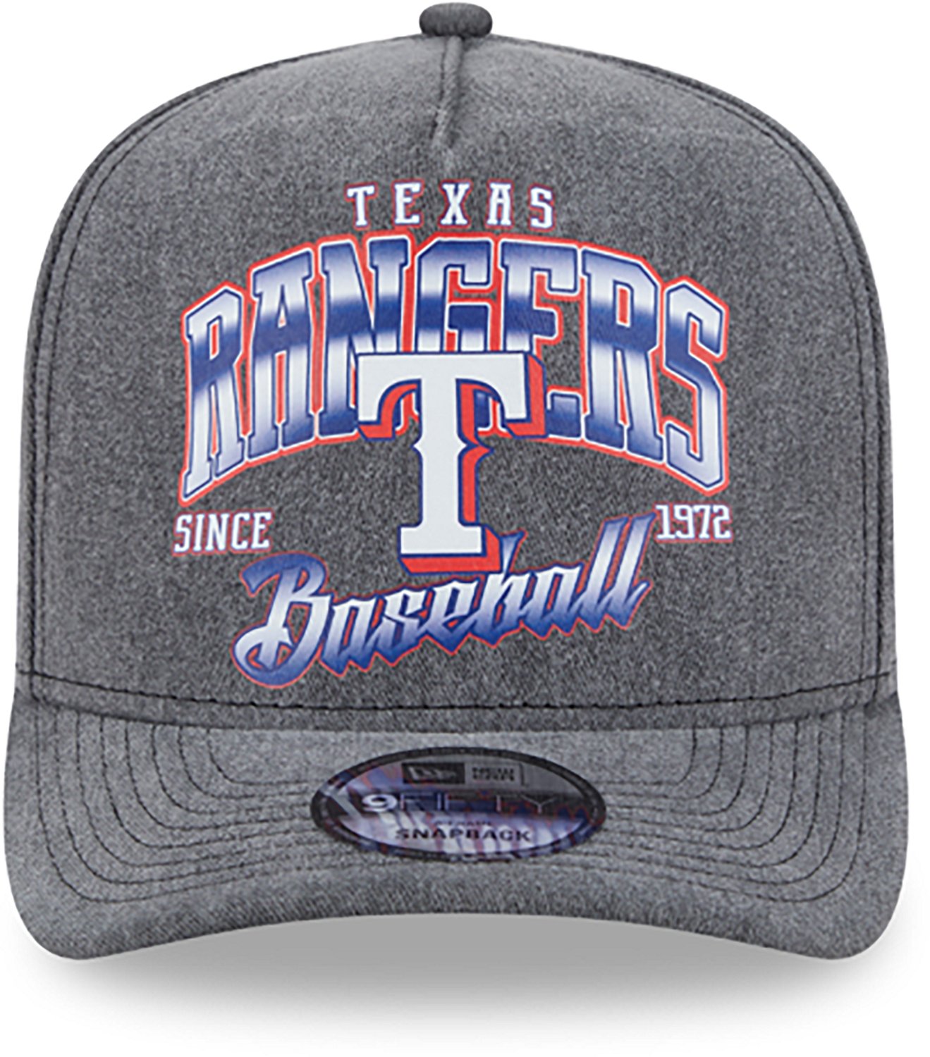 New Era Men's Texas Rangers Washed 9FIFTY Cap