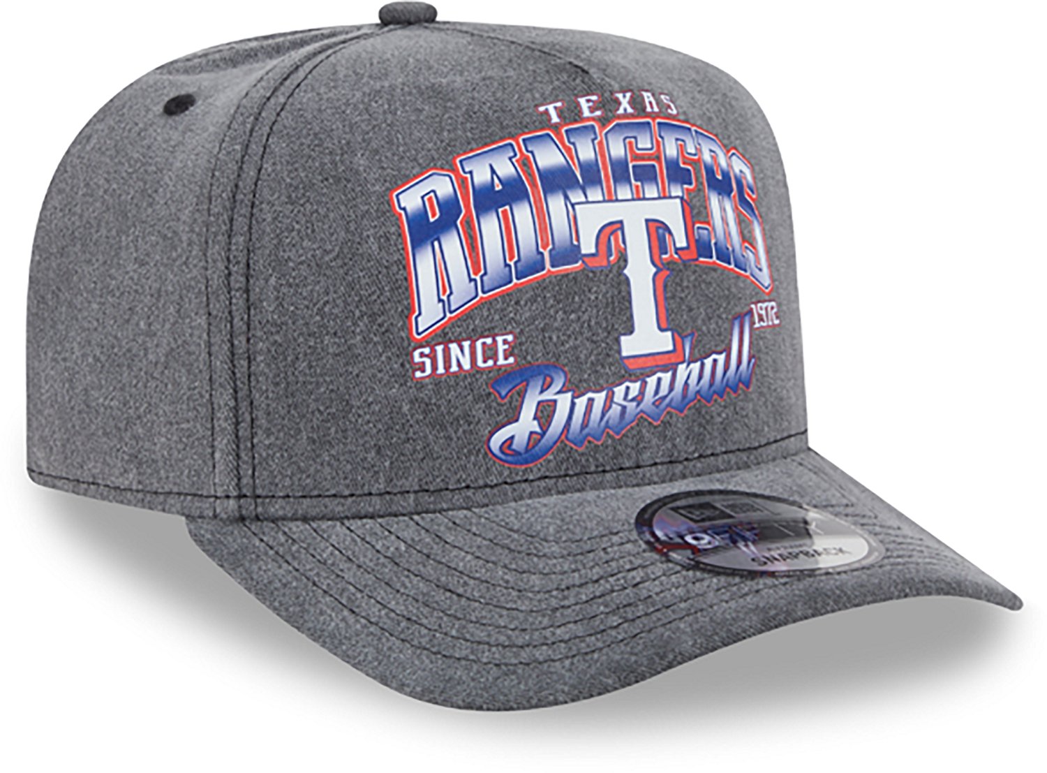 New Era Men's Texas Rangers Washed 9FIFTY Cap  - view number 6