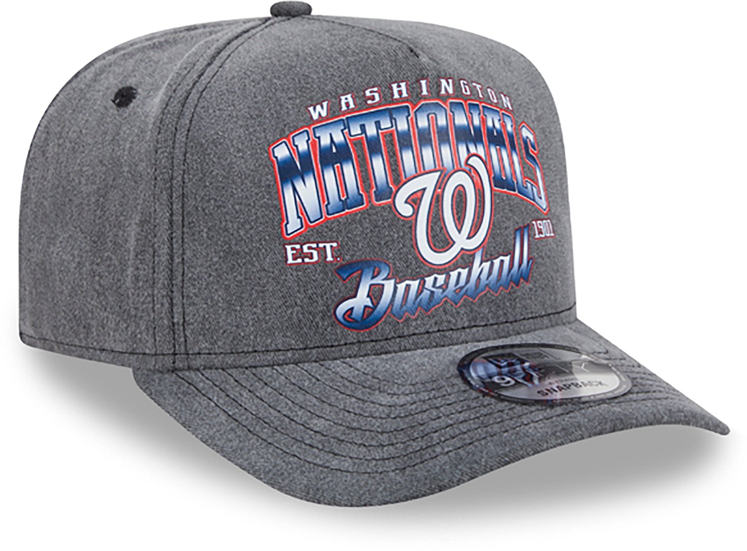 New Era Men's Washington Nationals Washed 9FIFTY Cap  - view number 4