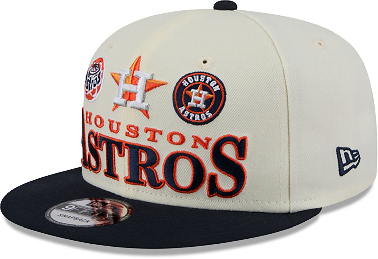New Era Men's Houston Astros 2Tone Archive 9FIFTY Cap  - view number 3