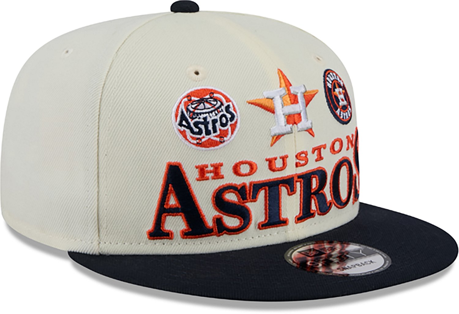 New Era Men's Houston Astros 2Tone Archive 9FIFTY Cap  - view number 4
