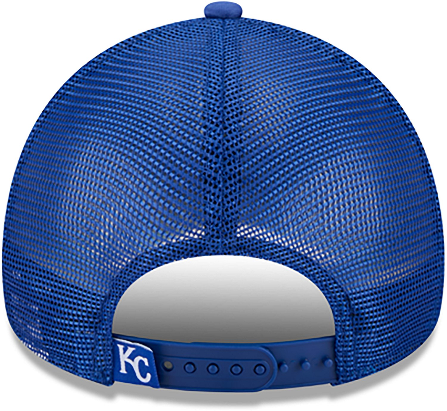 New Era Adults' Kansas City Royals Distressed 9FORTY A-Frame Trucker Cap - view number 4