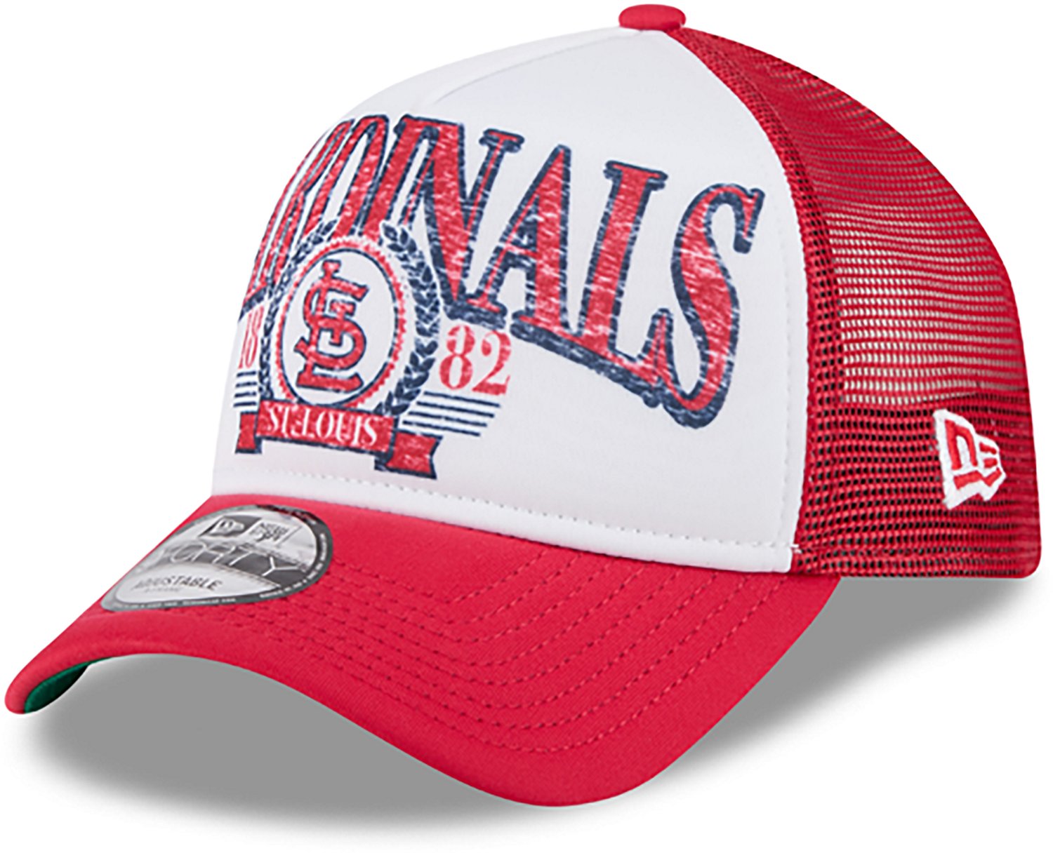 New Era Men's St. Louis Cardinals Distressed 9FORTY Cap  - view number 3