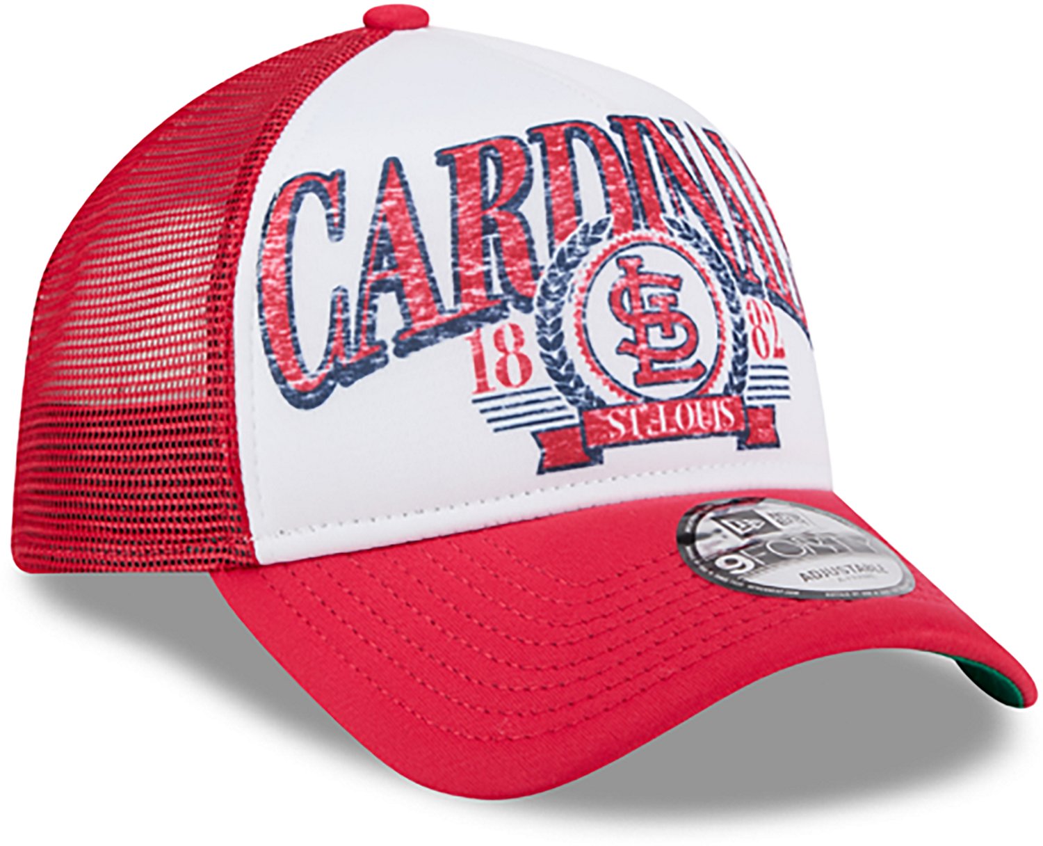 New Era Men's St. Louis Cardinals Distressed 9FORTY Cap  - view number 4