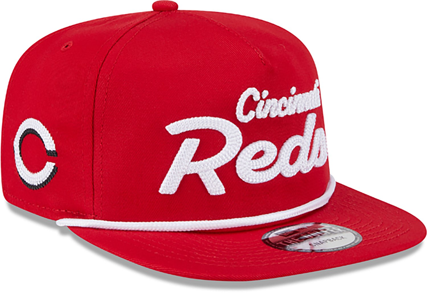 New Era Adults' Cincinnati Reds Team Text Golfer Cap - view number 4
