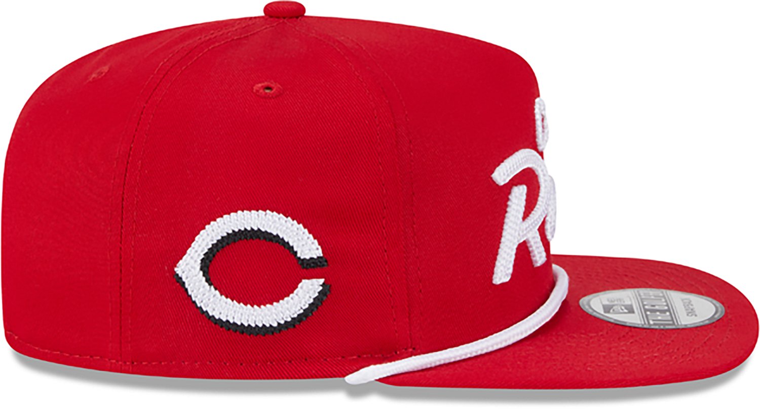 New Era Adults' Cincinnati Reds Team Text Golfer Cap - view number 6