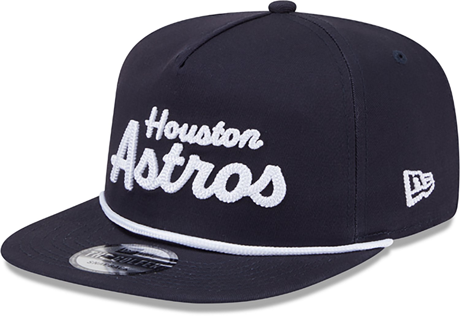 New Era Adults' Houston Astros Team Text Golfer Cap - view number 3