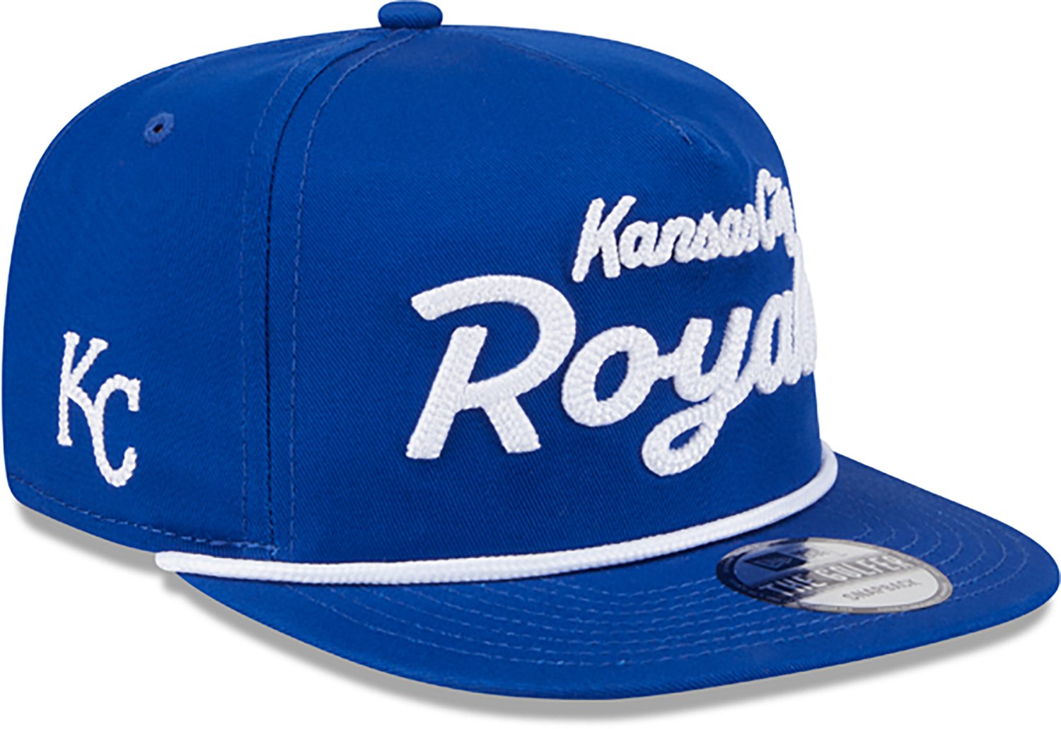 New Era Adults' Kansas City Royals Team Text Golfer Cap - view number 4