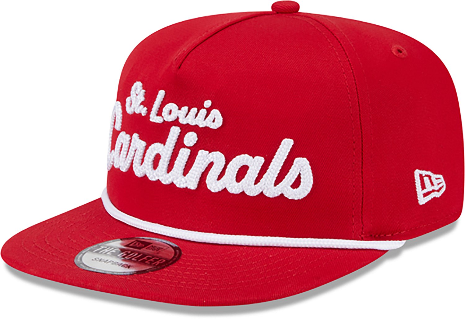 New Era Adults' St. Louis Cardinals Team Text Golfer Cap - view number 3
