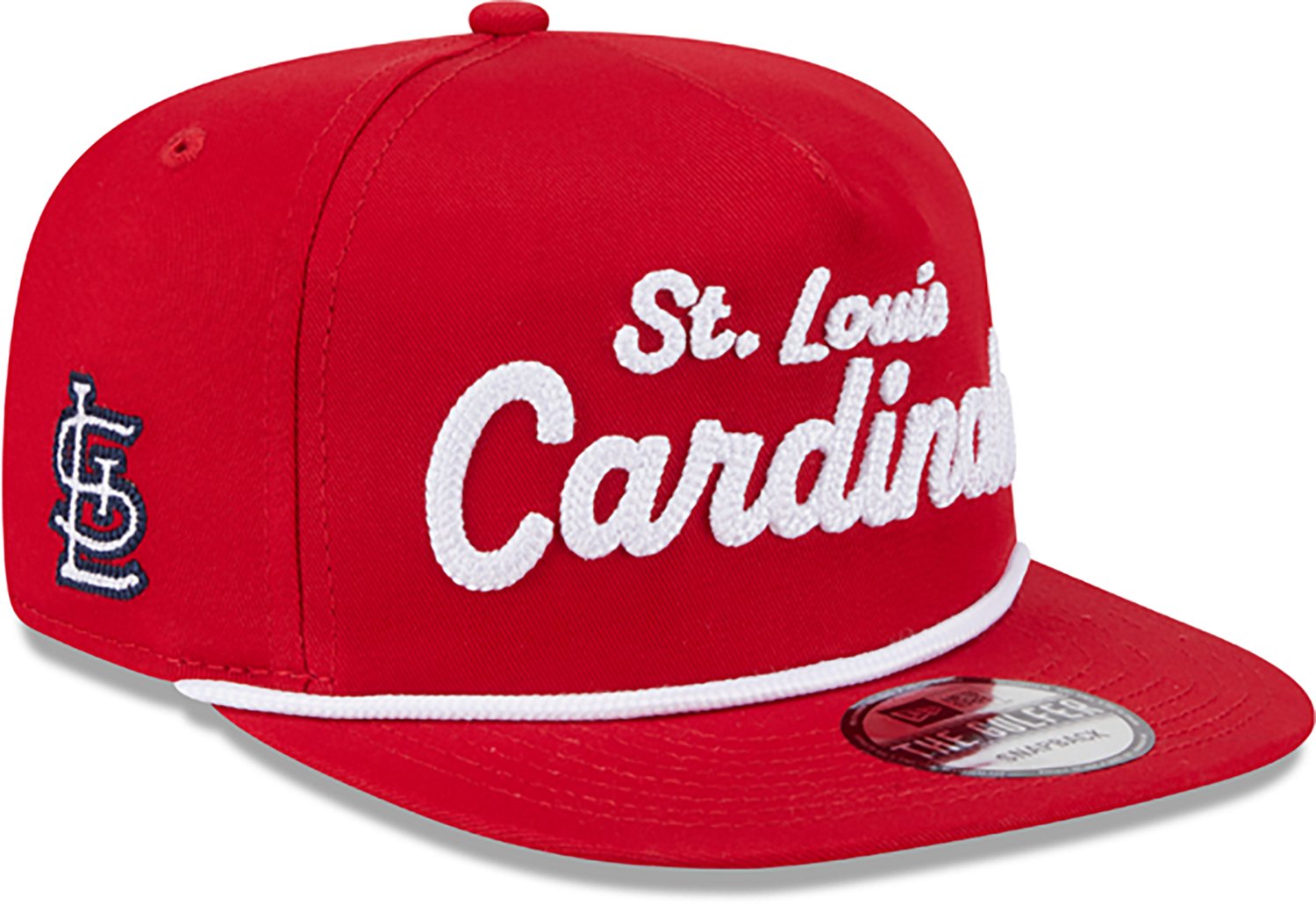 New Era Adults' St. Louis Cardinals Team Text Golfer Cap - view number 4