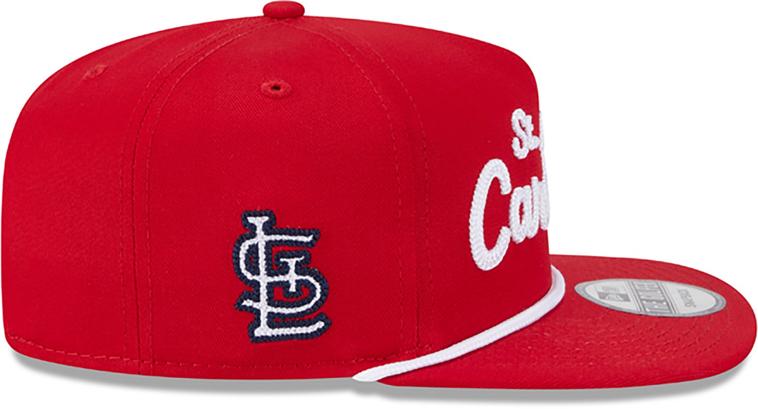 New Era Adults' St. Louis Cardinals Team Text Golfer Cap - view number 6