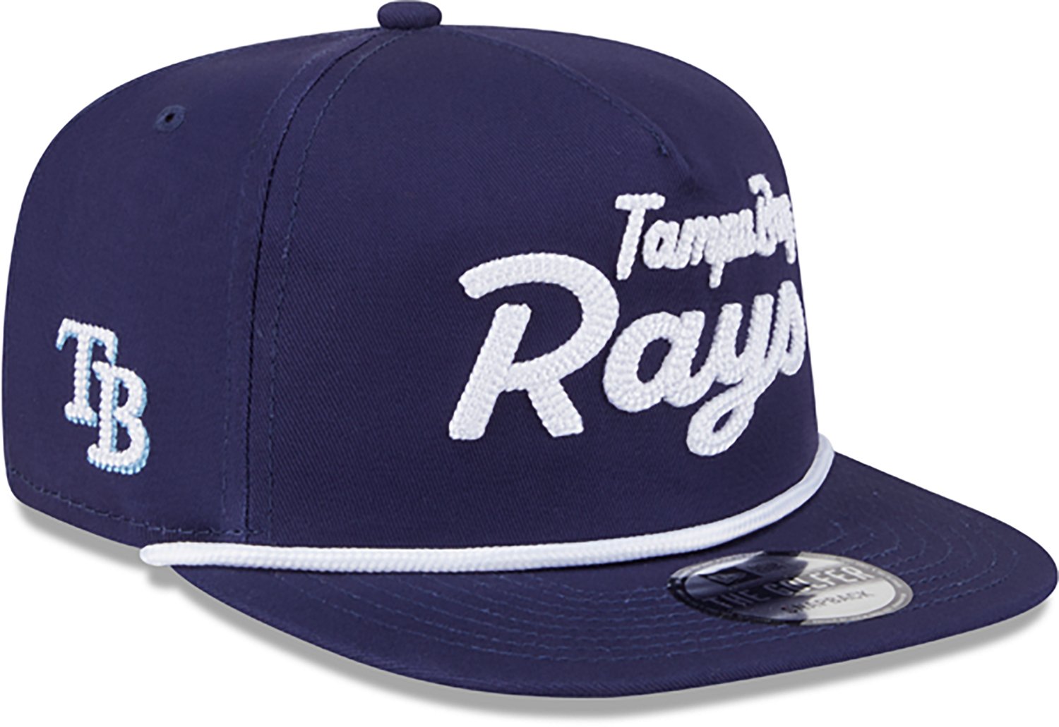 New Era Adults' Tampa Bay Rays Team Text Golfer Cap - view number 4