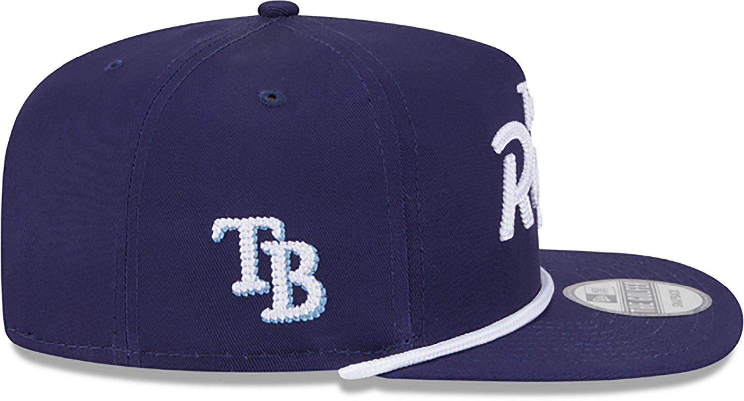 New Era Adults' Tampa Bay Rays Team Text Golfer Cap - view number 6
