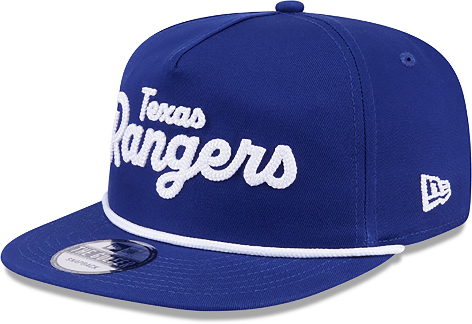 New Era Adults' Texas Rangers Team Text Golfer Cap - view number 3