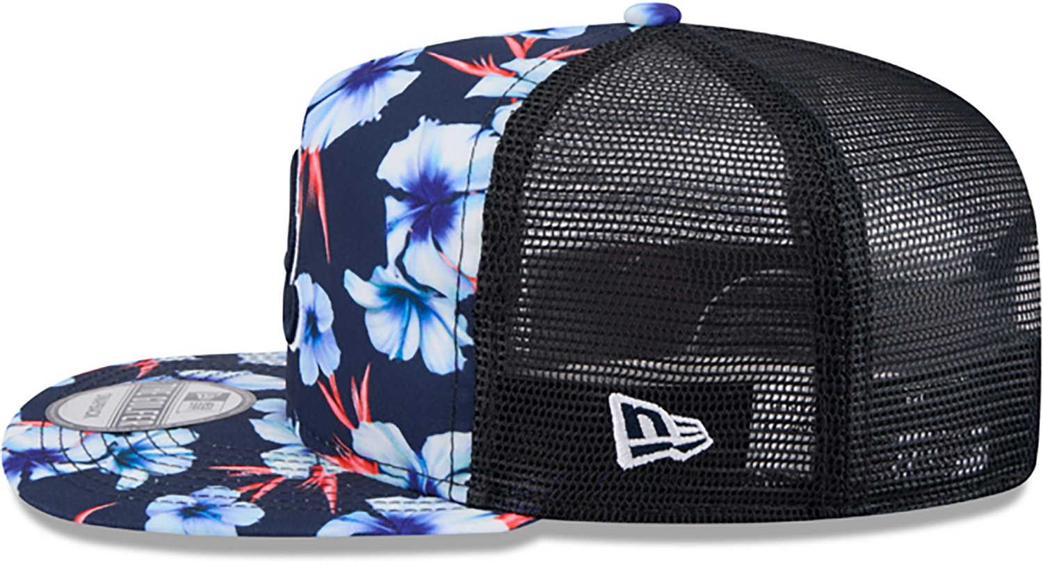New Era Atlanta Braves Adults' Floral Pattern Golfer Cap                                                                         - view number 5