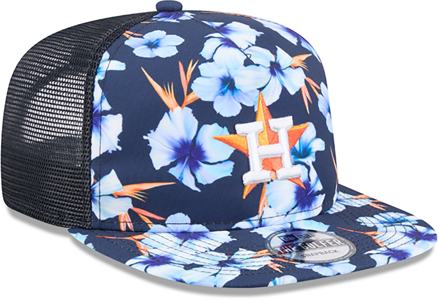 New Era Houston Astros Adults' Floral Pattern Golfer Cap - view number 4