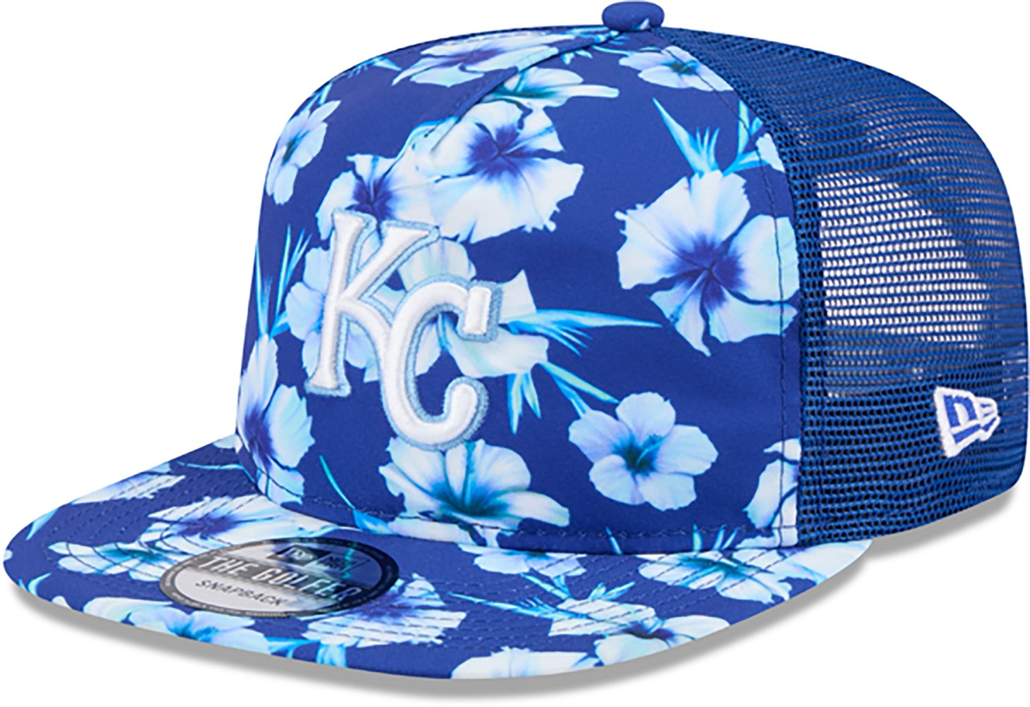 New Era Kansas City Royals Adults' Floral Pattern Golfer Cap - view number 3