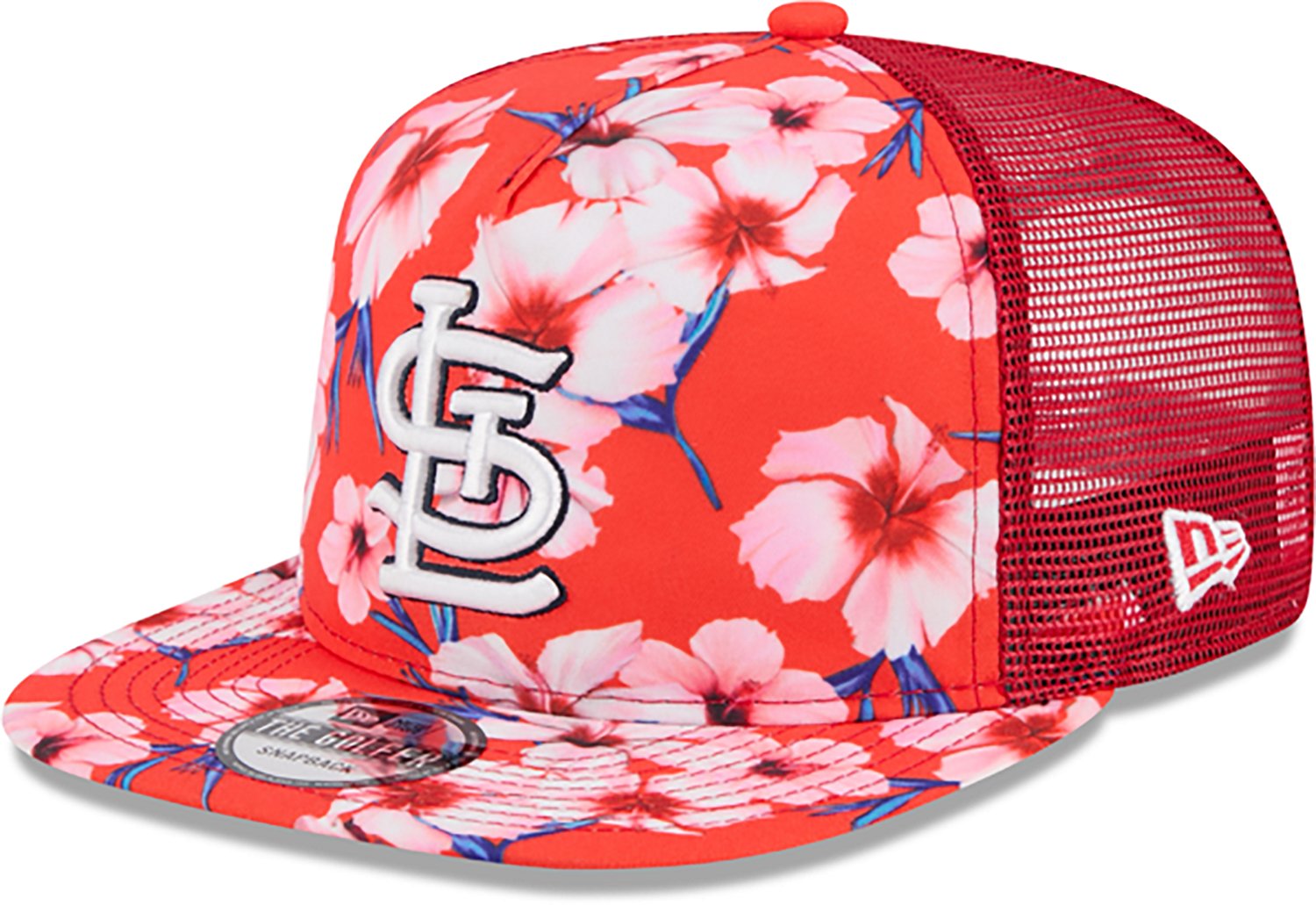 New Era St. Louis Cardinals Adults' Floral Pattern Golfer Cap                                                                    - view number 3