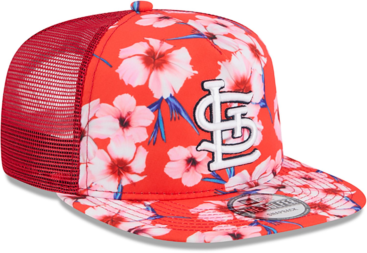 New Era St. Louis Cardinals Adults' Floral Pattern Golfer Cap                                                                    - view number 4