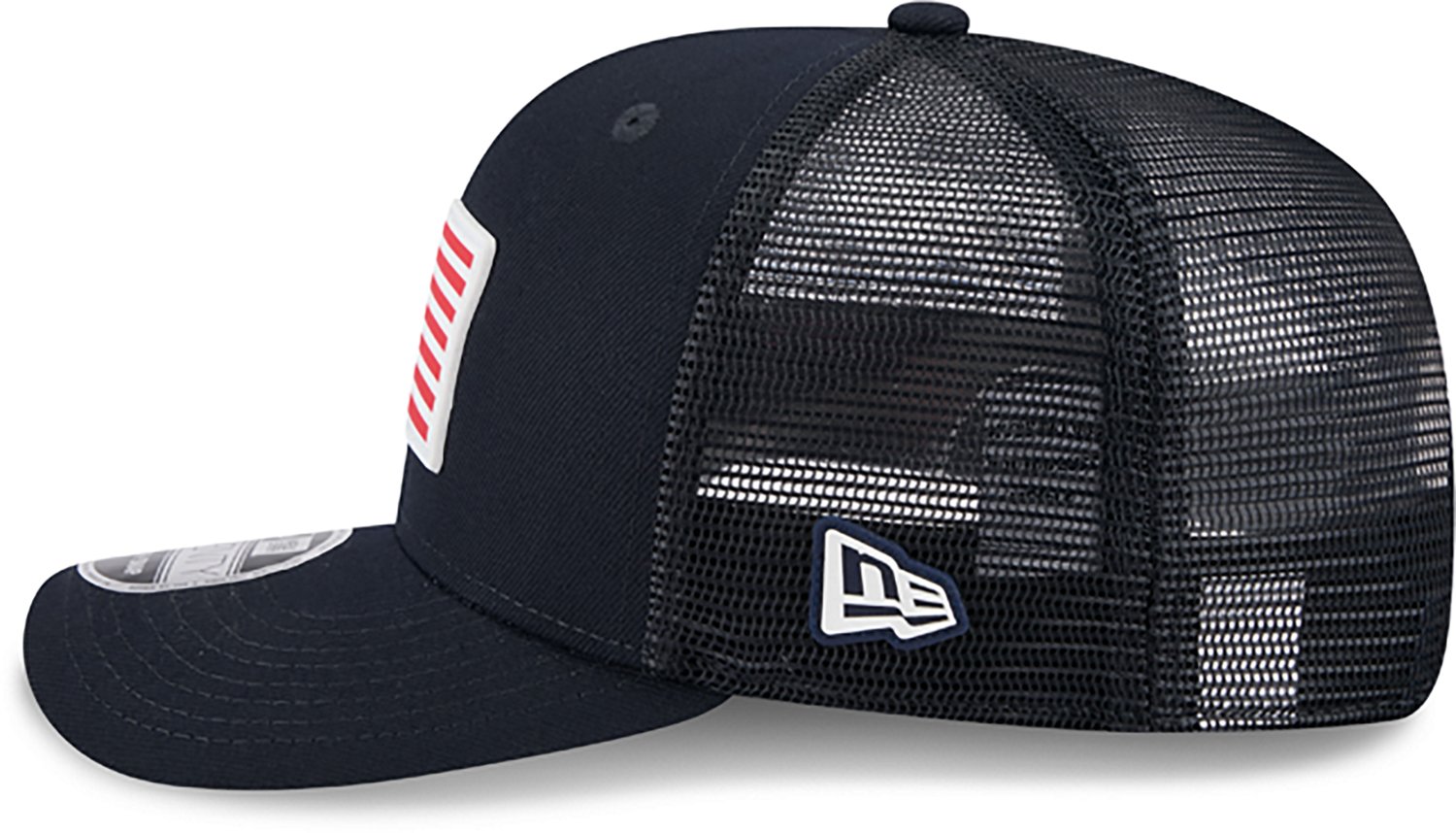 New Era Adults' Braves OTC Patch Flag 9SEVENTY Cap - view number 5