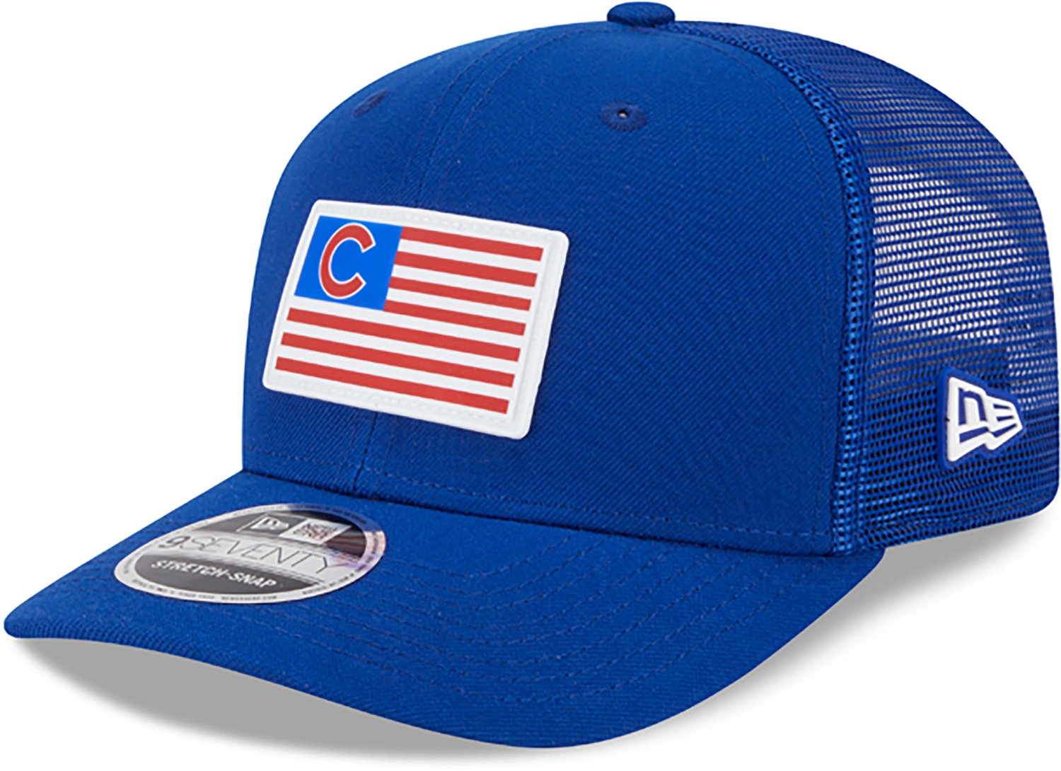 New Era Adults' Cubs OTC Patch Flag 9SEVENTY Cap - view number 3
