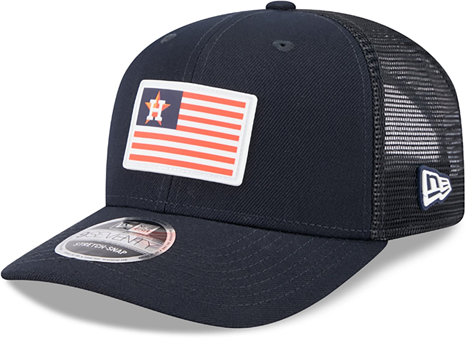 New Era Adults' Astros OTC Patch Flag 9SEVENTY Cap - view number 3
