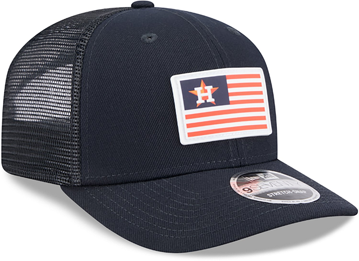 New Era Adults' Astros OTC Patch Flag 9SEVENTY Cap - view number 4