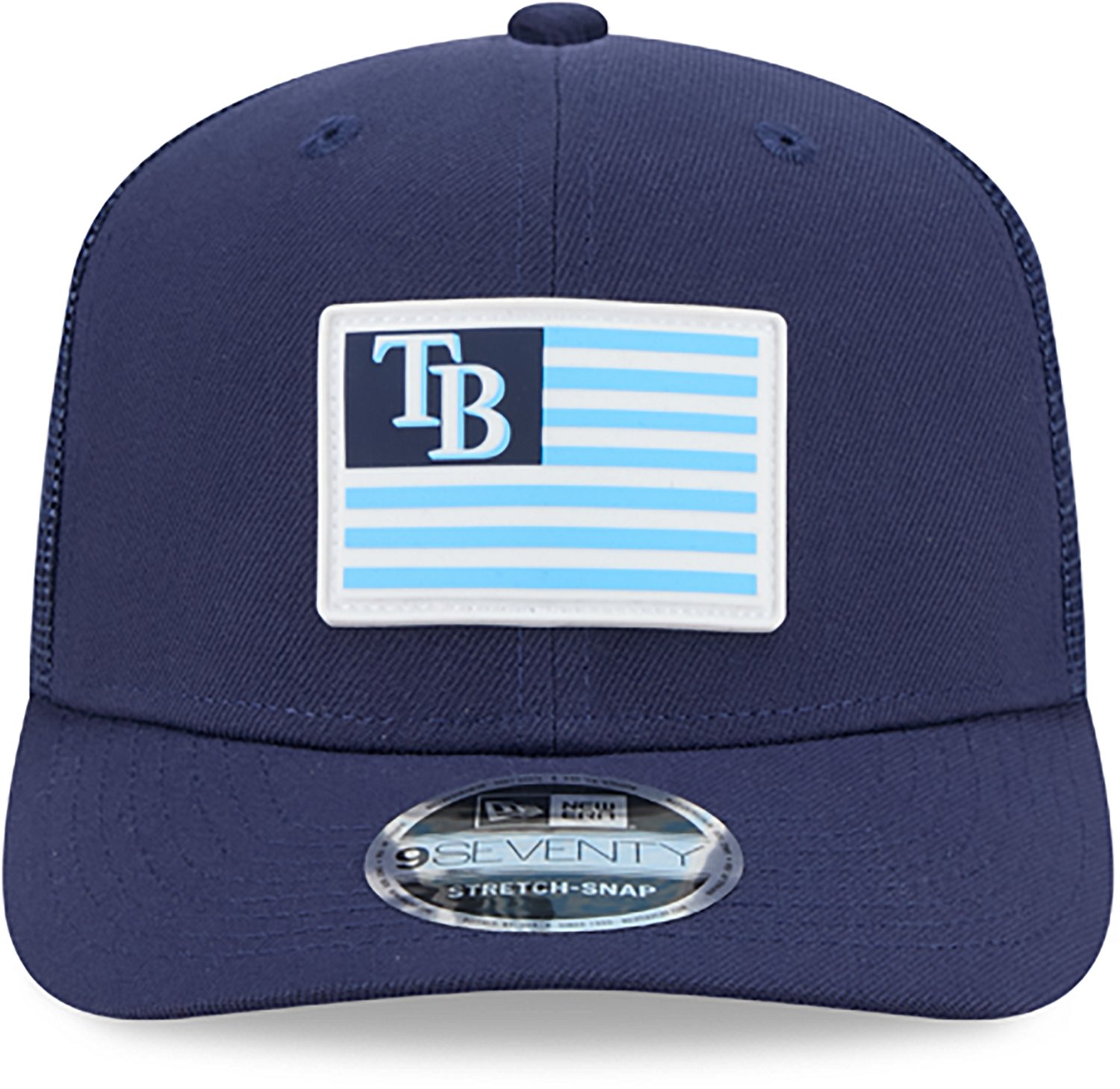 New Era Adults' Rays OTC Patch Flag 9SEVENTY Cap - view number 2