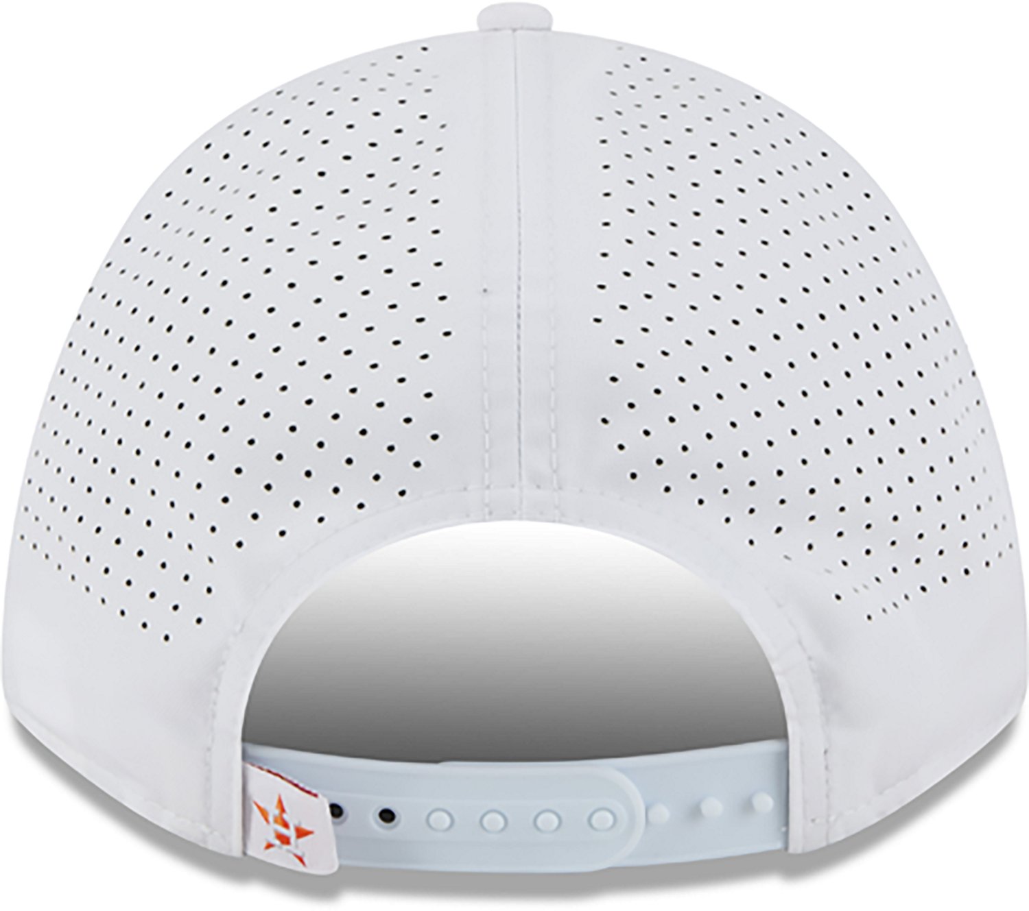 New Era Men's Houston Astros A-Frame Cropped Patch 9FORTY Cap - view number 2