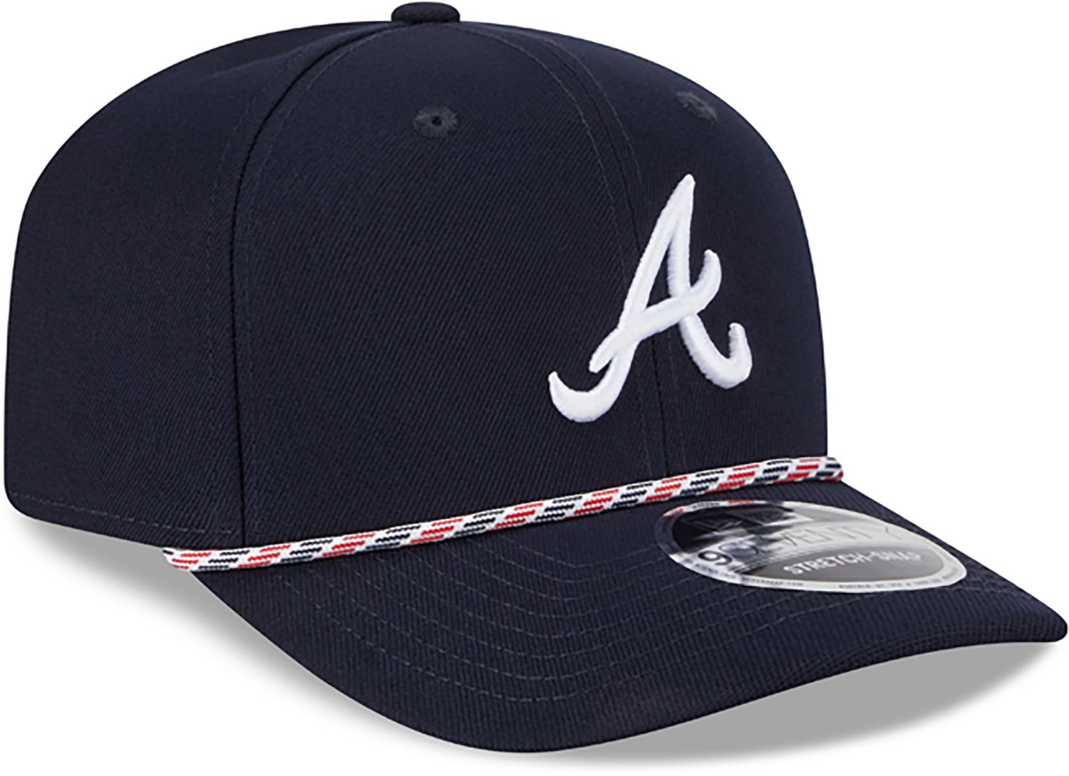New Era Atlanta Braves Adults' 9SEVENTY Stretch Multi Rope Snap Cap                                                              - view number 4