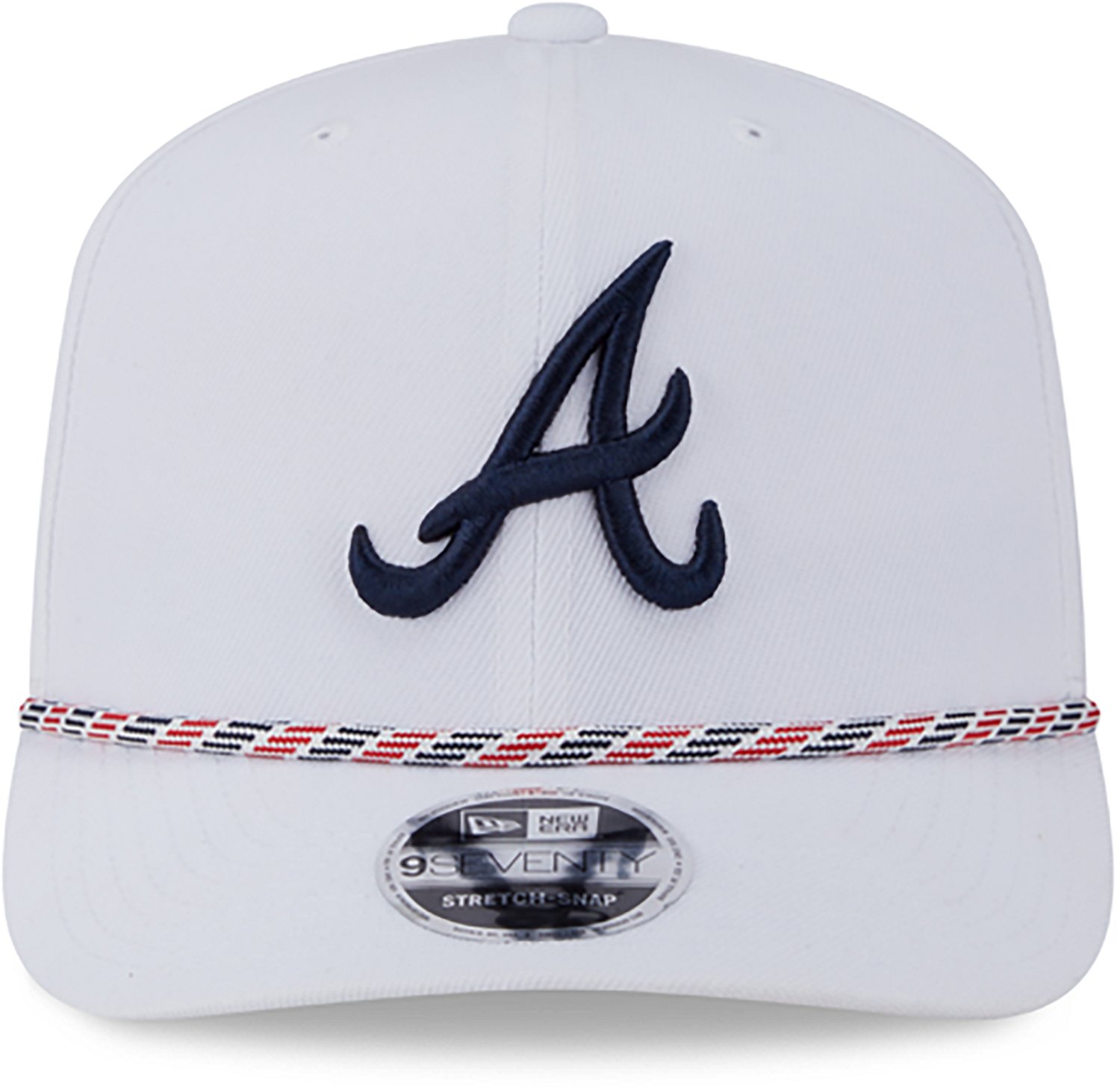 New Era Atlanta Braves Adults' 9SEVENTY Stretch Multi Rope Snap Cap
