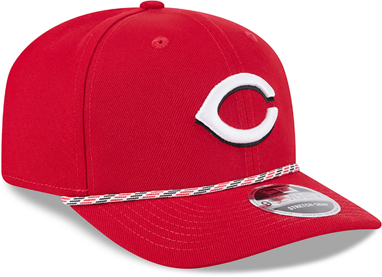 New Era Cincinnati Reds Adults' 9SEVENTY Stretch Multi Rope Snap Cap                                                             - view number 4