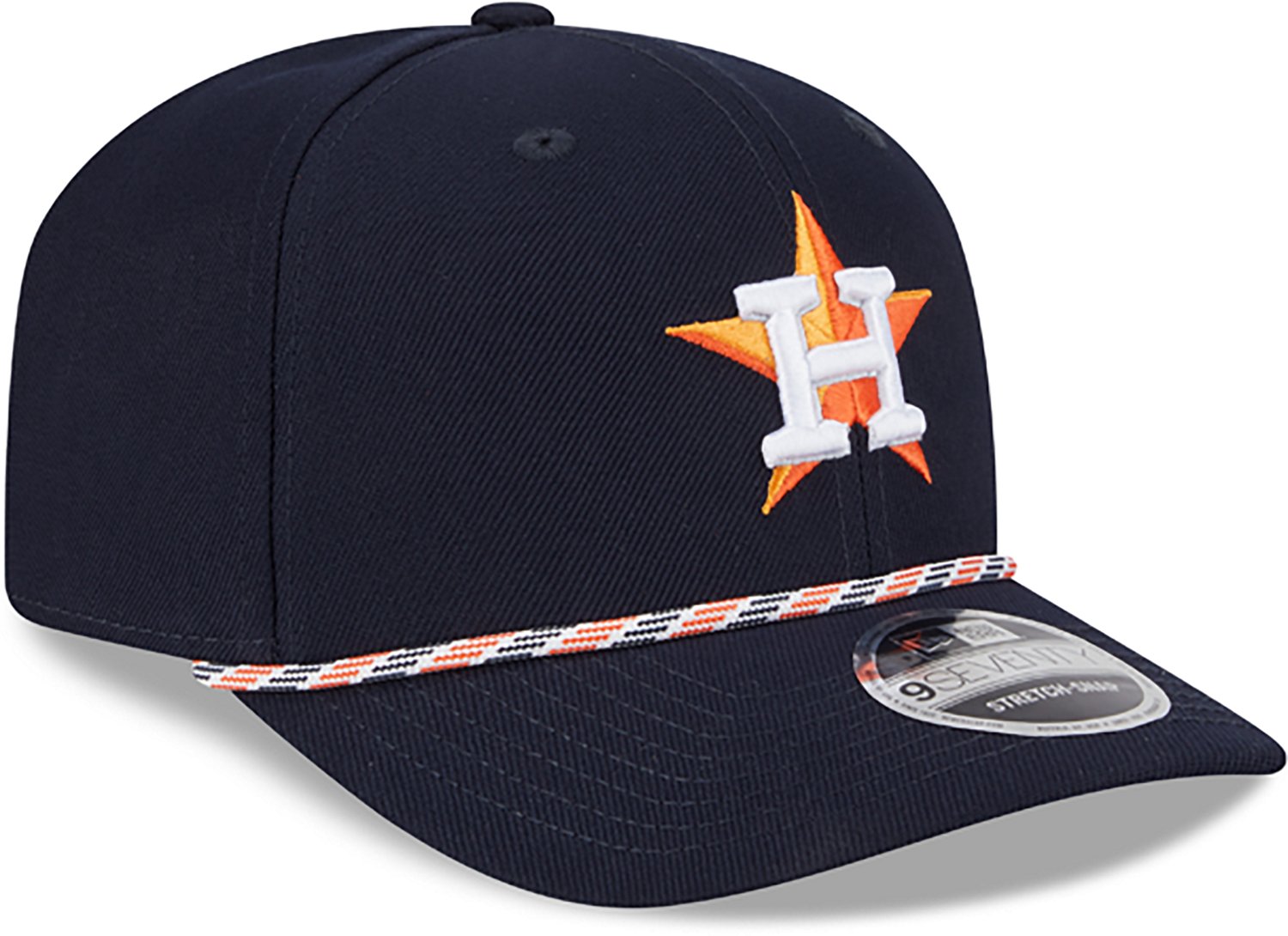 New Era Houston Astros Adults' 9SEVENTY Stretch Multi Rope Snap Cap                                                              - view number 4