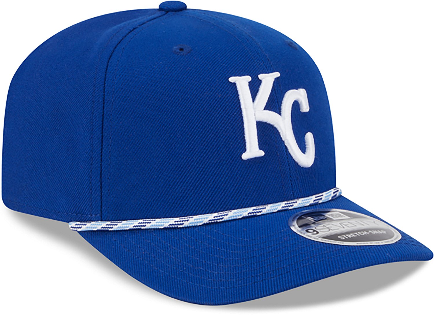 New Era Kansas City Royals Adults' 9SEVENTY Stretch Multi Rope Snap Cap - view number 4