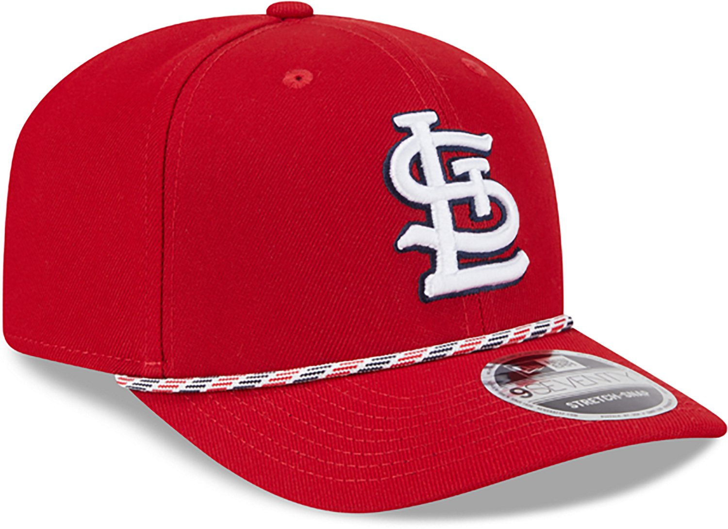 New Era St. Louis Cardinals Adults' 9SEVENTY Stretch Multi Rope Snap Cap                                                         - view number 4